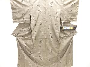 笠松模様織り出し本場泥大島紬着物(9マルキ)